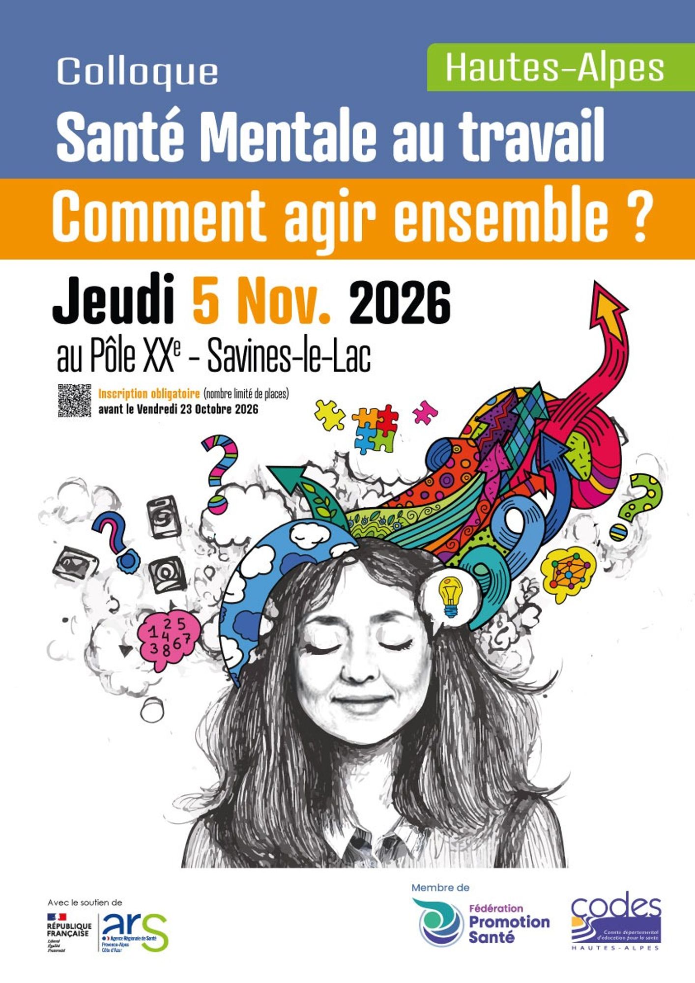 Hautes-Alpes&nbsp;: Colloque  Santé mentale au travail
